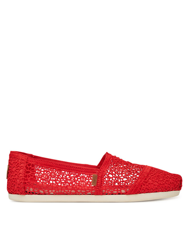 Toms Félcipő Toms Alpargata Classic 10021935 Piros
