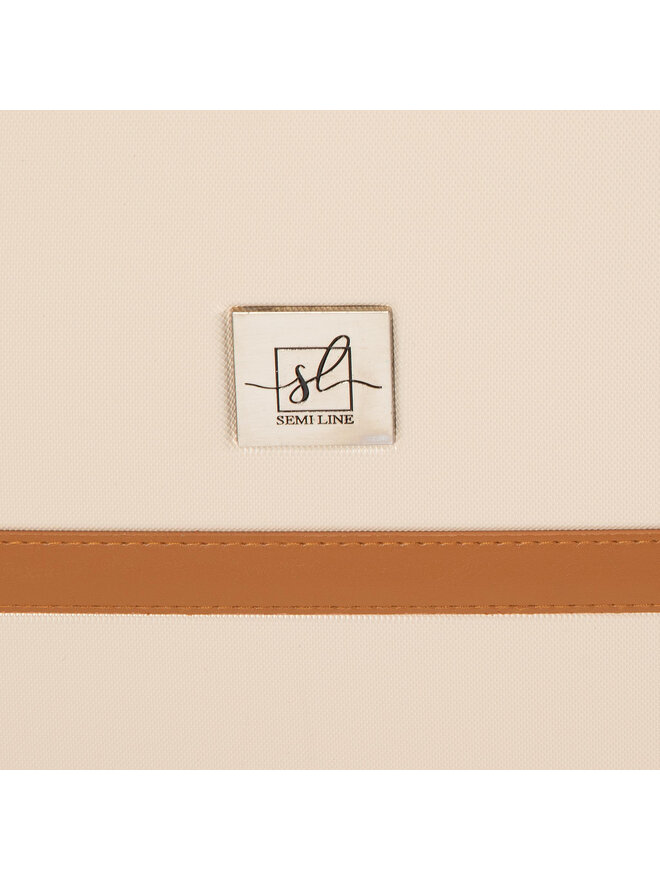 Semi Line Großer Koffer Semi Line T5506-4 Beige