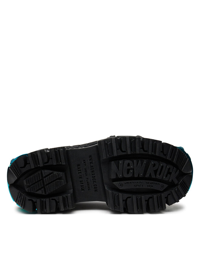 NEW ROCK Schnürstiefel NEW ROCK M-WALL083CCT-S8 Schwarz