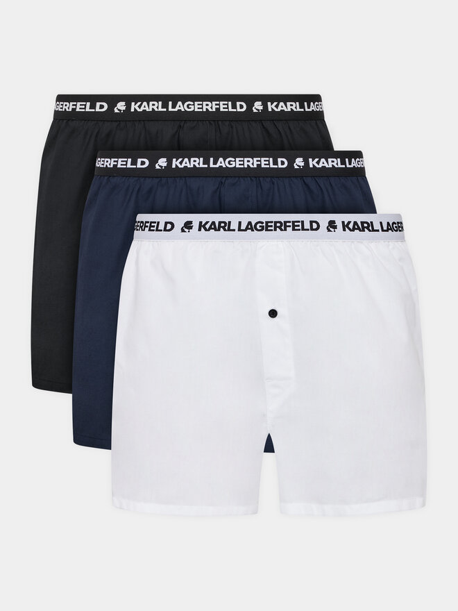 KARL LAGERFELD KARL LAGERFELD Σετ μποξεράκια 3 τμχ Woven 221M2134 Έγχρωμο