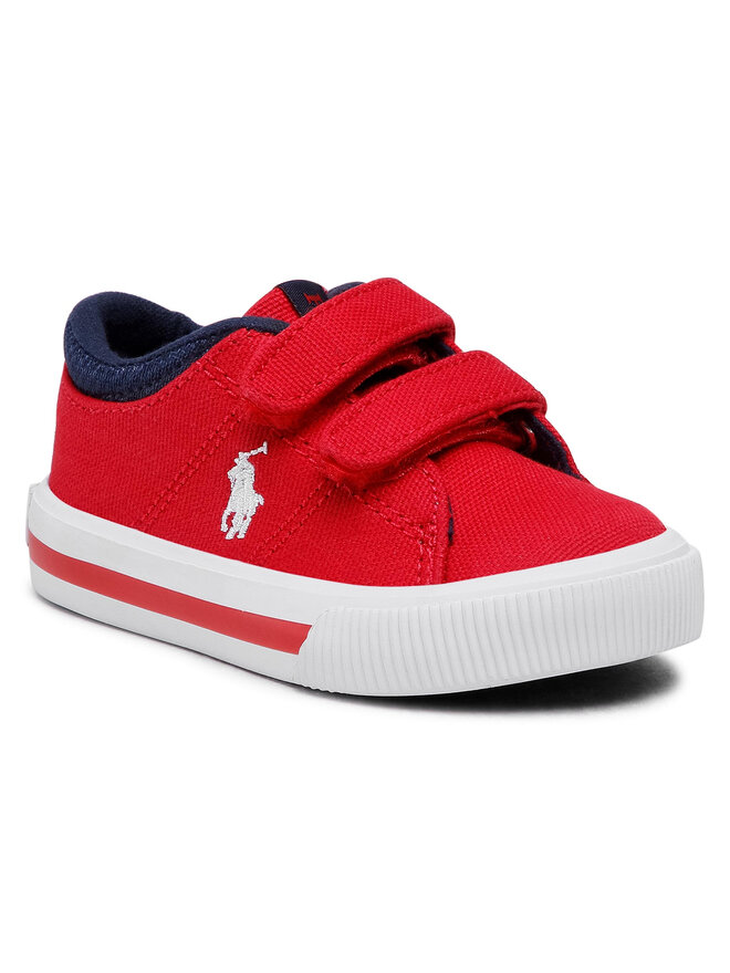 Polo Ralph Lauren Sneakers aus Stoff Polo Ralph Lauren Elmwood Ez RF102963 Rot