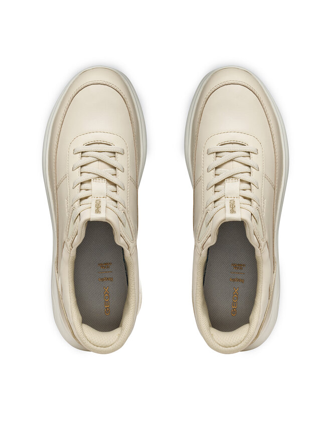 Geox Sneakers Geox D Spherica Plus D567MB 00085 C1122 Écru