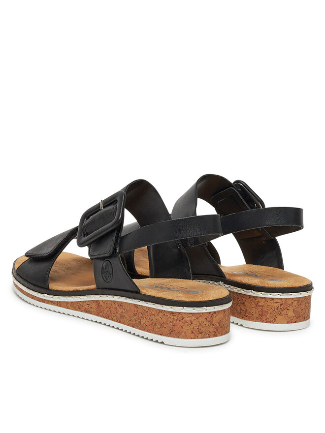 Rieker Sandale Rieker V3667-00 Negru