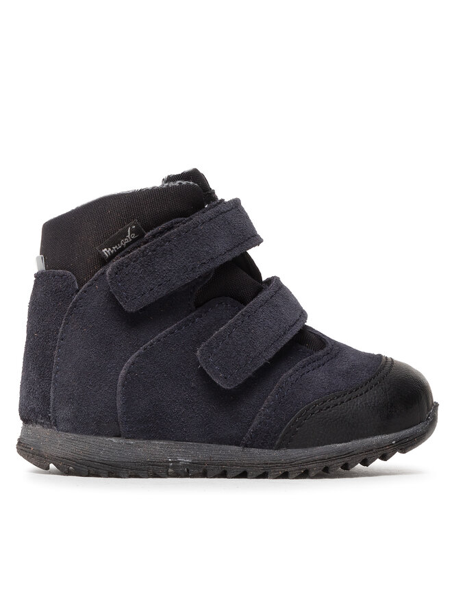 Mrugała Botines planos Mrugała Jogi 6158/2-70 Azul marino