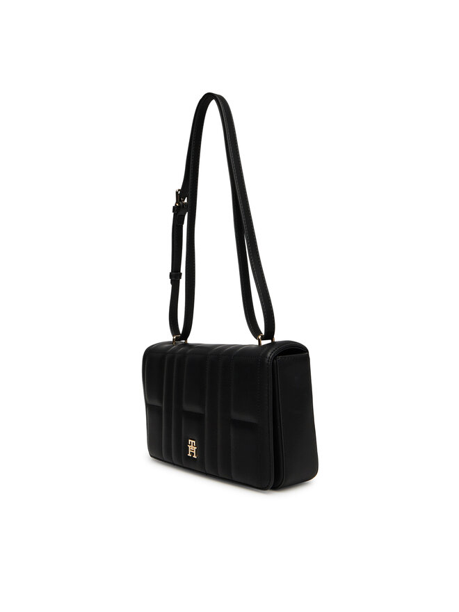 Tommy Hilfiger Kabelka Tommy Hilfiger Th Feminine Conv Crossover AW0AW17454 Černá