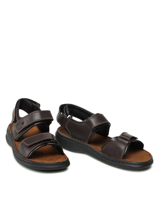 Josef Seibel Sandály Josef Seibel Rafe 10104 57 331 Hnědá