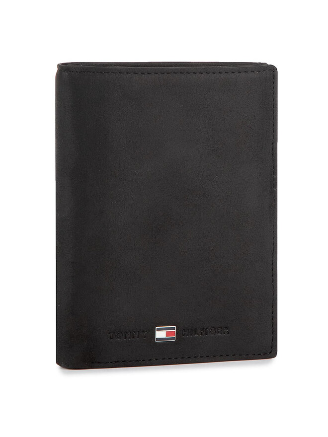Tommy Hilfiger Velká pánská peněženka Tommy Hilfiger Johanson N/S Wallet W/Coin Pocket AM0AM00664 Černá