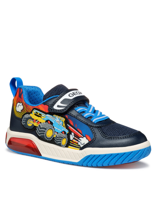 Geox Sneakersy Geox J Inek J559CE 01454 C0693 M Tmavomodrá