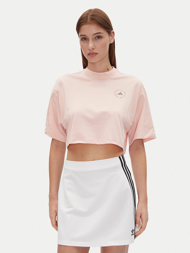 adidas by Stella McCartney adidas by Stella McCartney Camiseta Stella McCartney JJ0081 Rosa Oversize