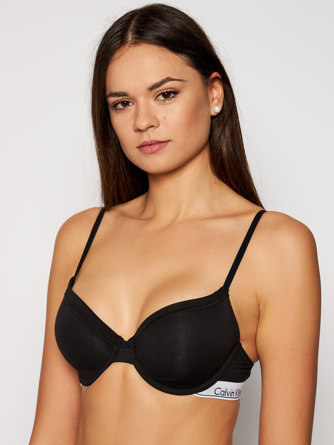 Calvin Klein Underwear Calvin Klein Underwear Бюстгальтер з підкладкою 000F3784E Чорний