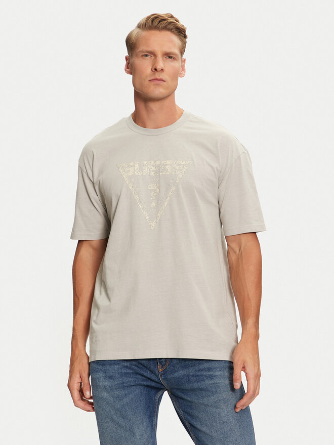 Guess Guess Camiseta Alioth Z4BI05 K8FQ4 Gris Regular Fit