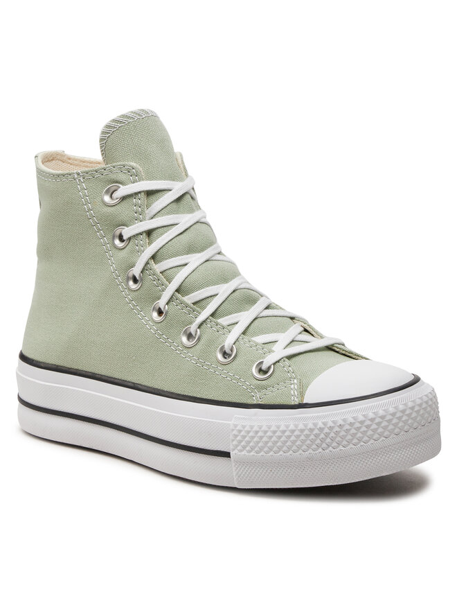 Converse Кецове Converse Chuck Taylor All Star Lift Platform Hi A03541C Зелен