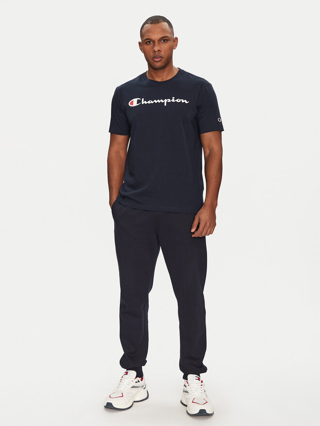 Champion Champion Marškinėliai 220256 Tamsiai mėlyna Standard Fit