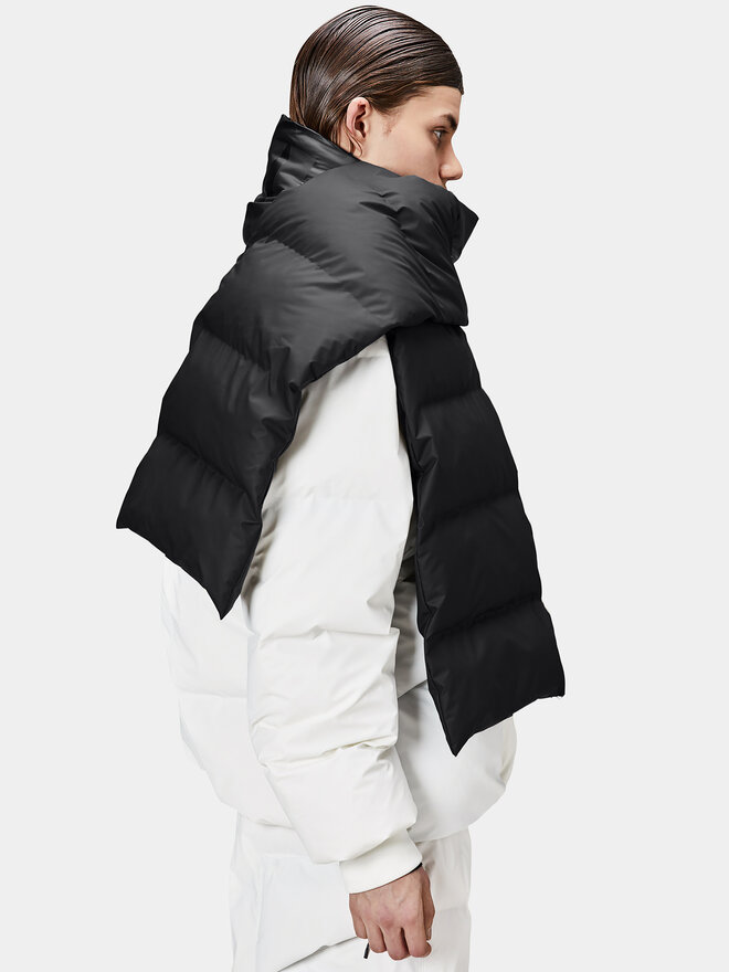Rains Szalik Rains Harbin Puffer Scarf W2T3 16300 Czarny