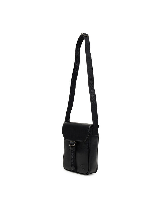 Calvin Klein Τσαντάκι Calvin Klein Cargo Flap Reporter LV04D3131G Μαύρο