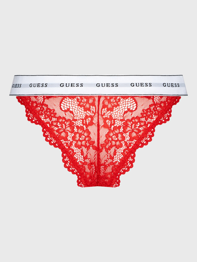 Guess Guess Braziljske spodnje hlačke Belle O97E01 KBBT0 Rdeča