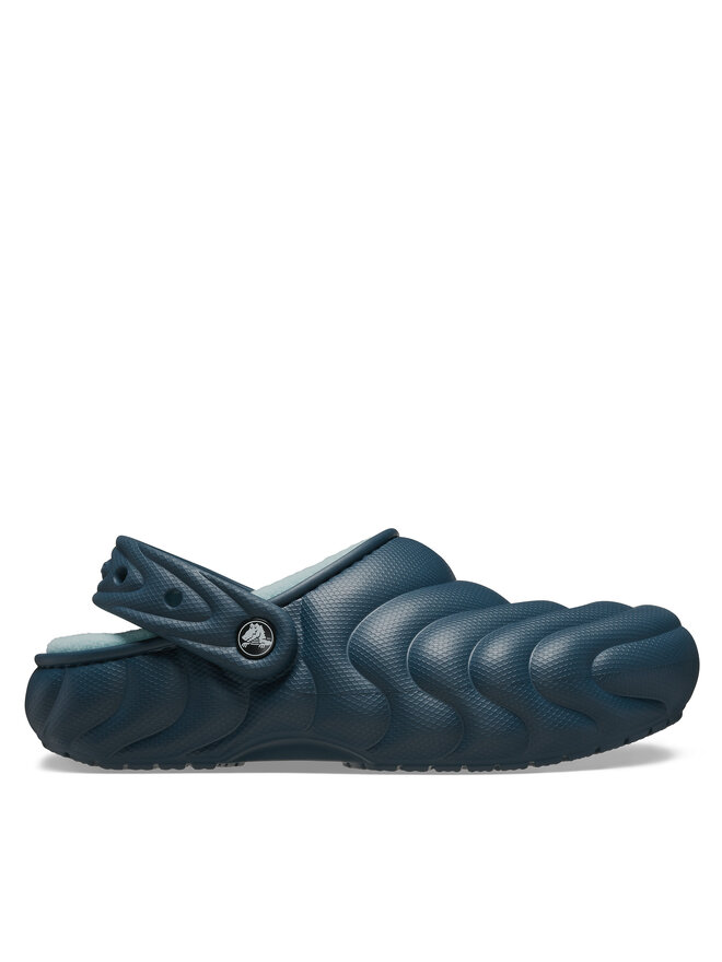 Crocs Natikači Crocs Classic Lined Overpuff Clog 210059 Modra
