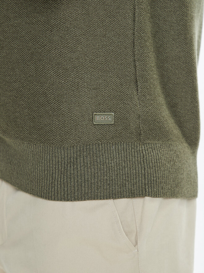 BOSS BOSS Футболка Kencel 50545678 Зелений Regular Fit