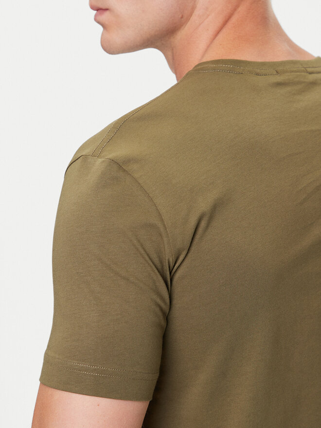 Gant Gant Camiseta Shield 2003184 Verde Regular Fit