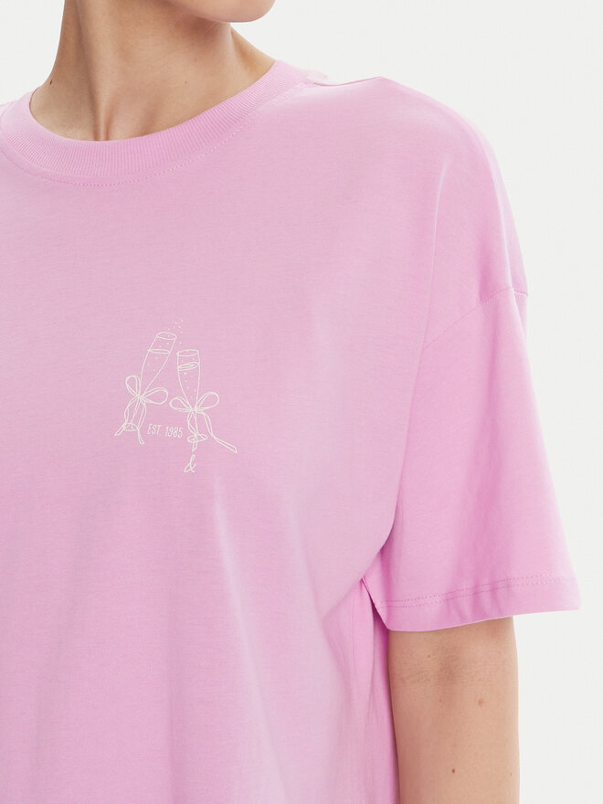 ONLY ONLY Camiseta Vivvi 15346761 Rosa Regular Fit