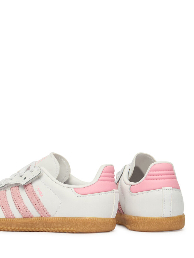adidas Снікерcи adidas Samba Og Comfort Closure Elastic Lace JQ2028 Білий