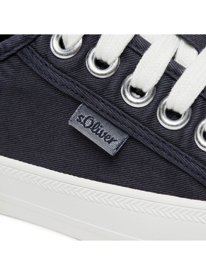 s.Oliver Sneakers aus Stoff s.Oliver 5-23673-28 Dunkelblau