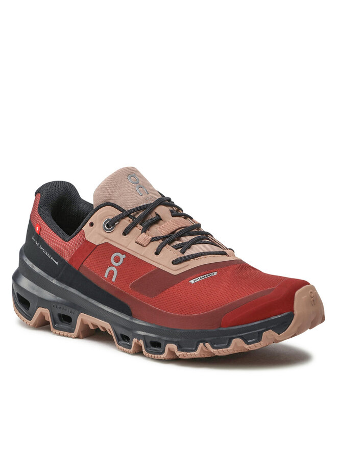 On Zapatillas de running On Cloudventure Waterproof 32.99248 Guinda/burdeos
