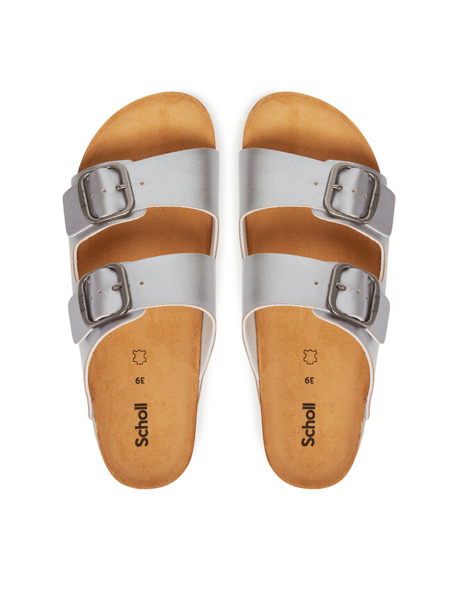 Scholl Iešļūcenes Scholl Josephine F32166 Sudraba