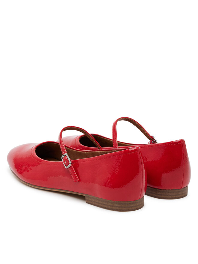 Tamaris Baleriny Tamaris 1-22122-42 Czerwony