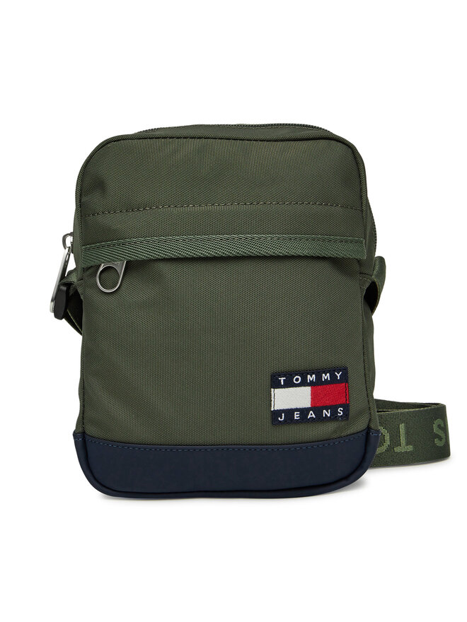 Tommy Jeans Плоска сумка Tommy Jeans Tjm Ess Daily Reporter AM0AM13389 Зелений