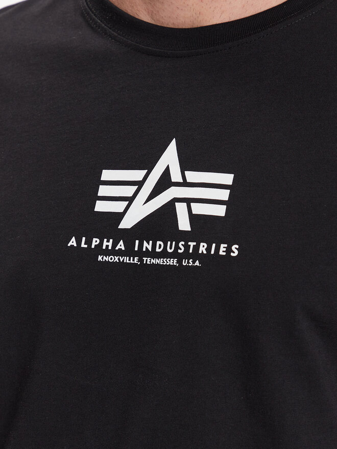 Alpha Industries Alpha Industries T-Shirt Basic 118533 Μαύρο Regular Fit