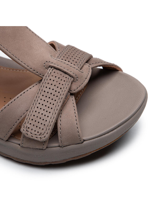 Clarks Women's Un Adorn Lane Sandal - Adjustable Hook & Loop Straps Comfort Sandals - View #2