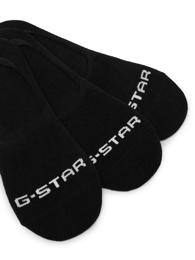 G-Star Raw Підслідники G-Star Raw AS_G-STAR_S_124_SS25 (3-PACK) Чорний