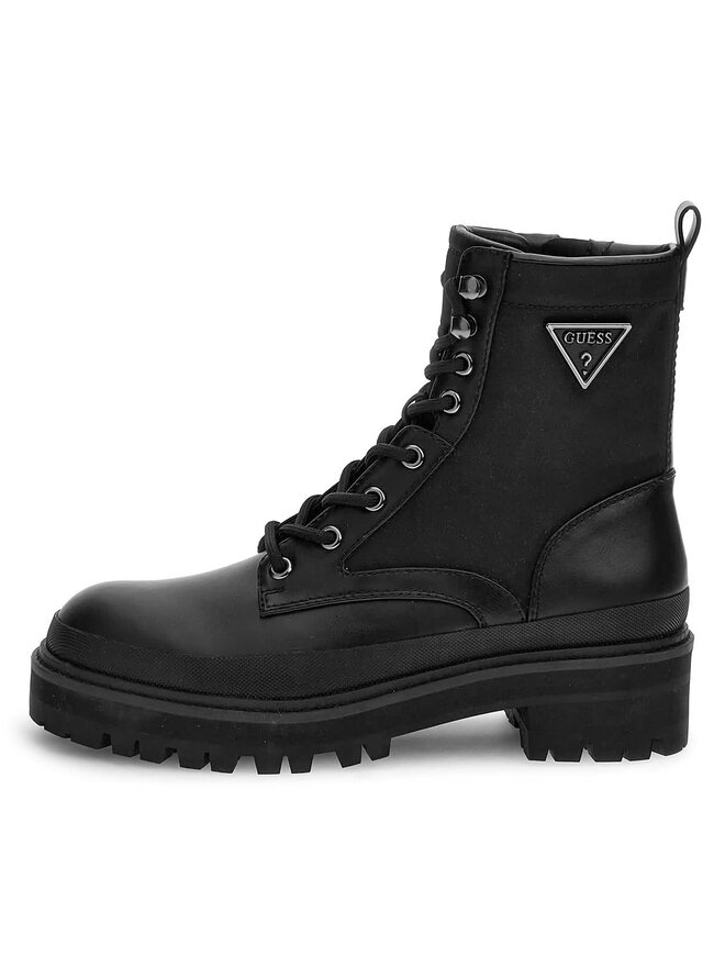Guess Schnürstiefeletten Guess Bada FL7BDA ELE10 Schwarz