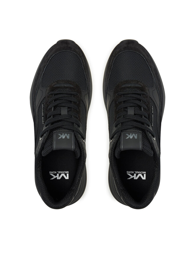 MICHAEL Michael Kors Sneakers MICHAEL Michael Kors Trevor Mixed-Media Trainer 42F4TRFS7D Schwarz