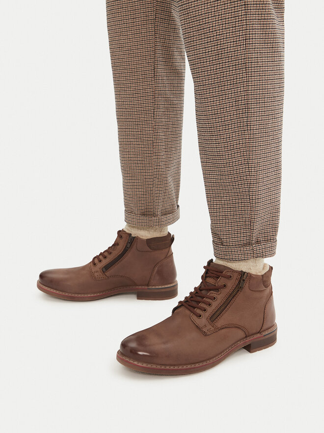 Lasocki Schnürschuhe Lasocki JUAN-01 MI18 Braun