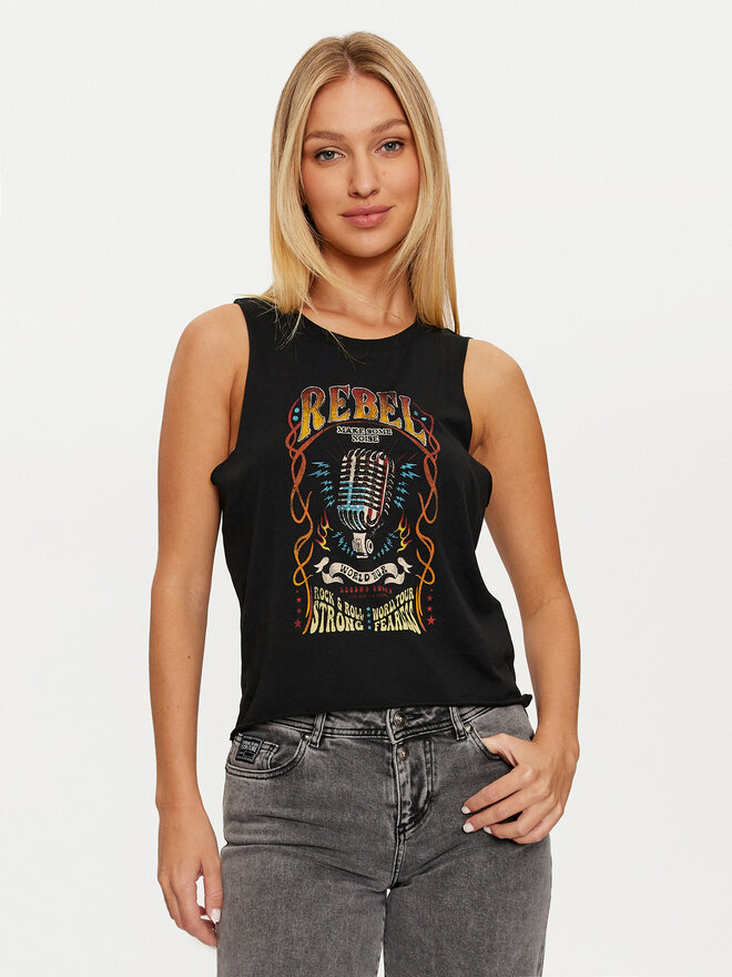Noisy May Noisy May Top Max 27033890 Schwarz Regular Fit