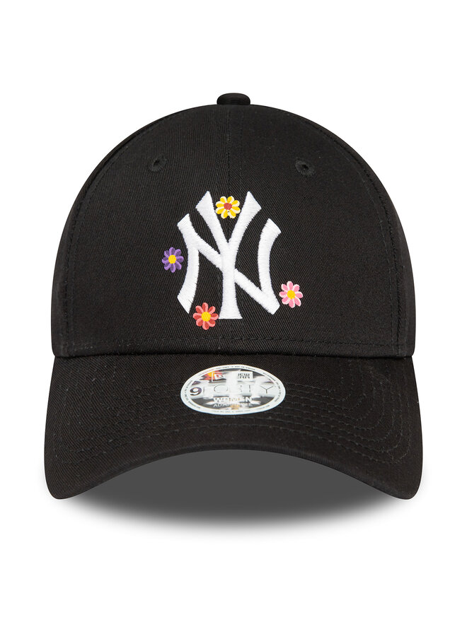 New Era Šiltovka New Era Wmns Flower 940 Nyy 60435014 Čierna