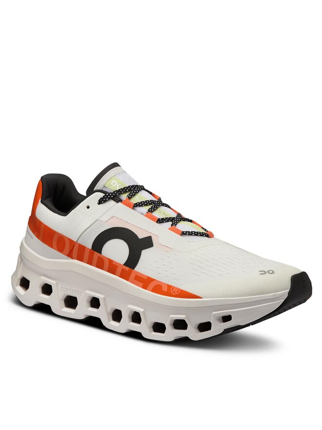 On Pantofi pentru alergare On Cloudmonster 6198086 Alb
