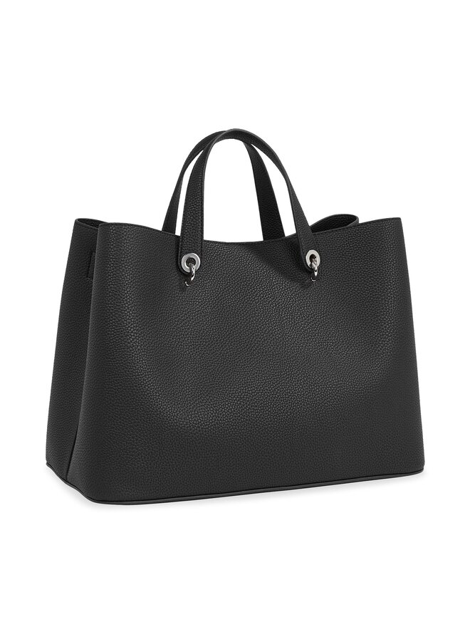 Tommy Hilfiger Τσάντα Tommy Hilfiger Th Emblem Satchel AW0AW15177 Μαύρο