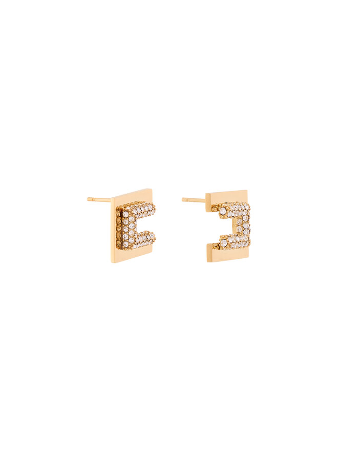 Elisabetta Franchi Ohrringe Elisabetta Franchi OR-23A-66E2-V220 Goldfarben