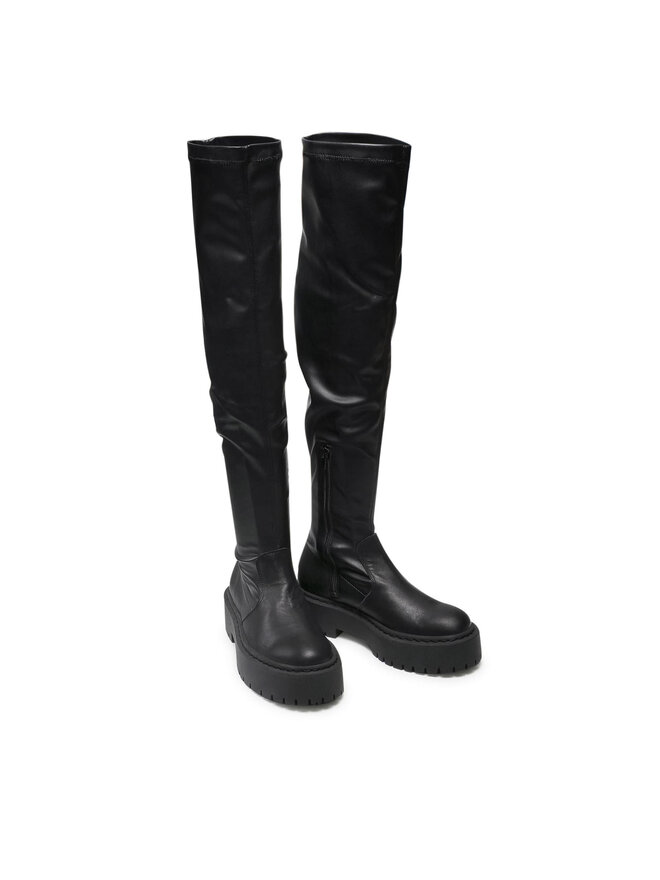 Steve Madden Stivali sopra il ginocchio Steve Madden Esmee SM11001585-02002-001 Nero