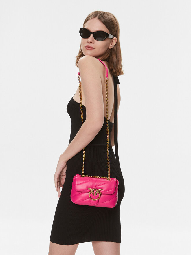 PINKO Rankinė Pinko Love Baby Puff C. AI 23-24 PLTT 100040 A0F2 Rožinė