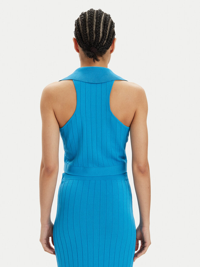 Patrizia Pepe Patrizia Pepe Топ 2K0257/K182-CA04 Голубий Slim Fit