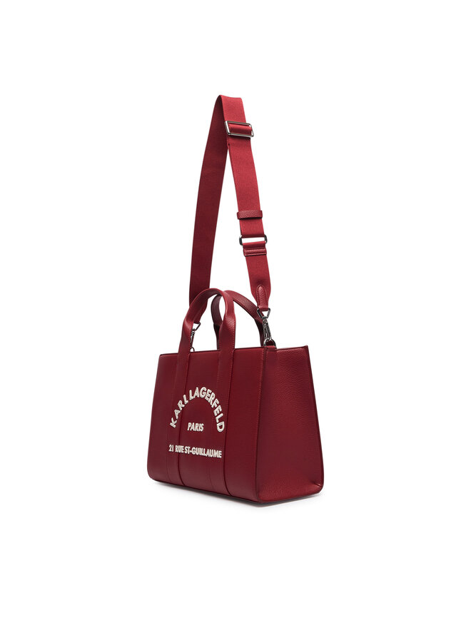 KARL LAGERFELD Handtasche KARL LAGERFELD B1W30041 Dunkelrot