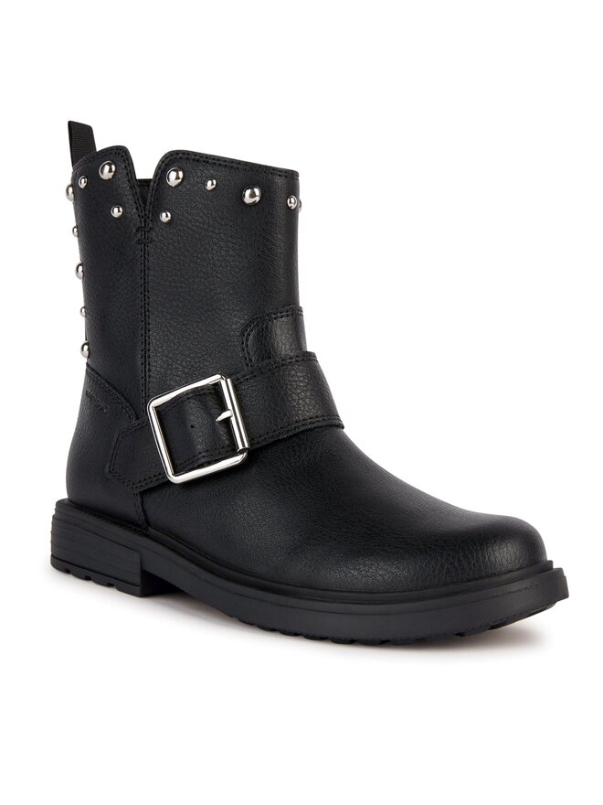Geox Bokacsizma Geox J Eclair Girl J369QK 000BU C9999 M Fekete