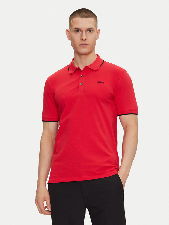 HUGO HUGO Poloshirt Dinoso222 50467344 Rot Slim Fit