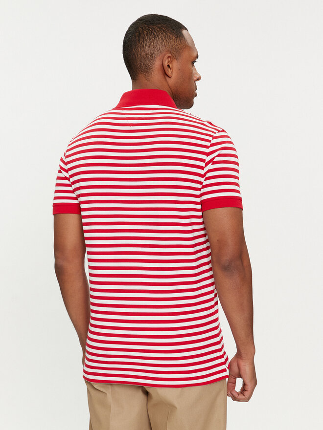 Tommy Hilfiger Tommy Hilfiger Poloshirt 1985 MW0MW17771 Rot Slim Fit