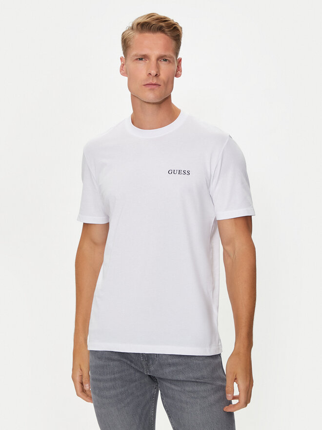 Guess Guess 3 db póló U4YG52 KCAM1 Fehér Regular Fit