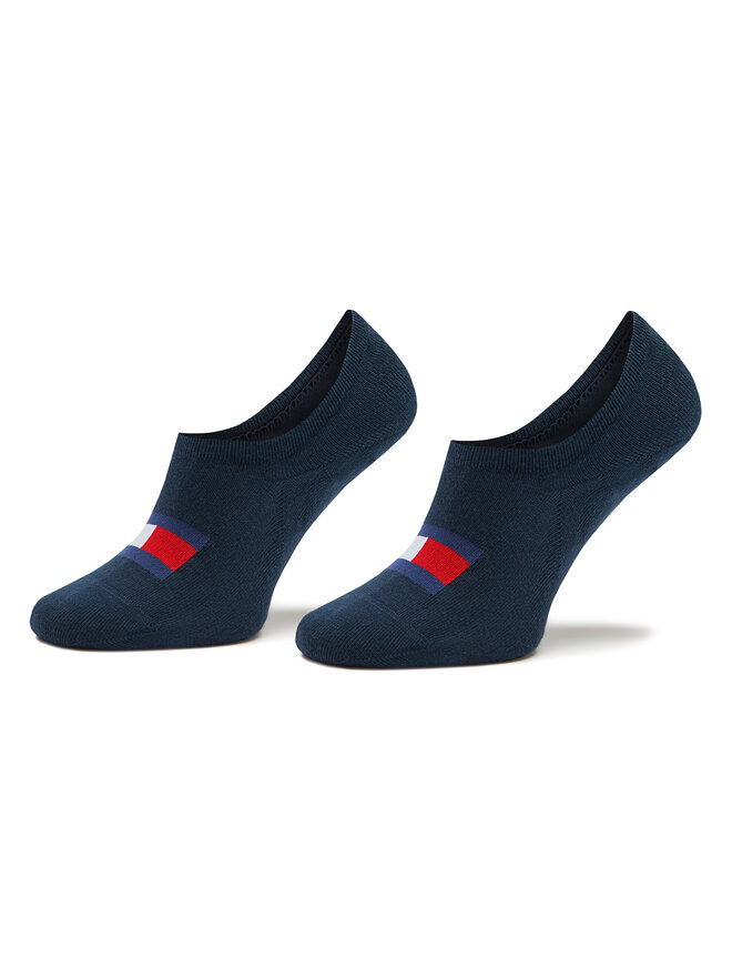 Tommy Hilfiger Sada 2 párů pánských ponožek Tommy Hilfiger 701223928 Tmavomodrá